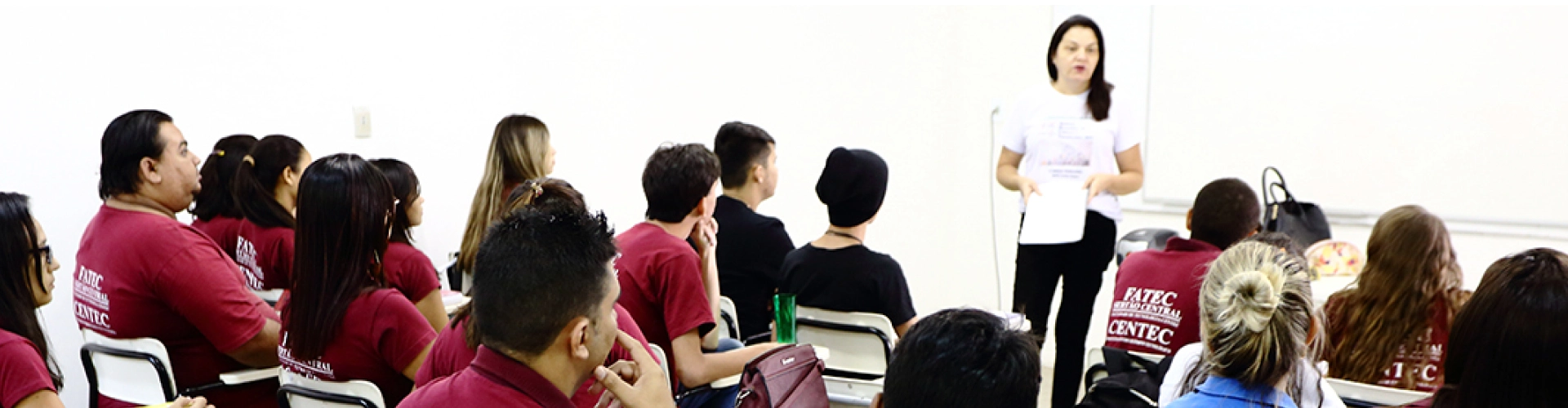 Turma FATEC em aula